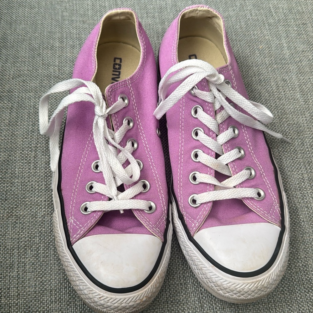 Lavender Converse